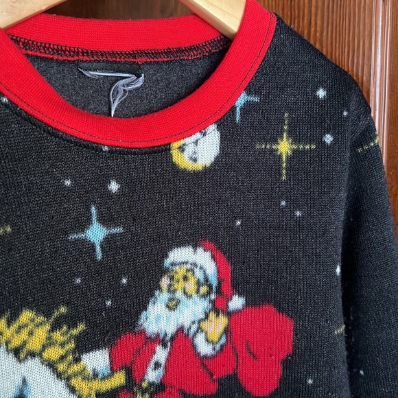 Fifth Sun Xmas 🎅🦄Sweater Size Small  5/6 - Picture 5 of 6